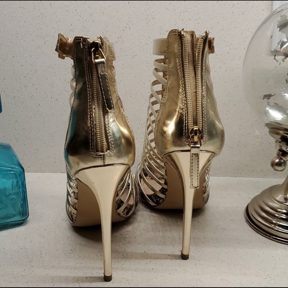 Steve Madden Marnee Caged Heel size 9M - Picture 2 of 4